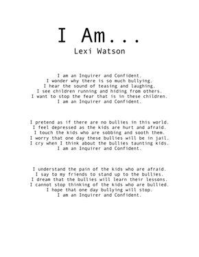 I Am Poem Examples, I Am Poems, Money Poem, Gifted Classroom, I Am Poem, Poem About Myself, Eye Quotes, Teaching Poetry, Classroom Gifts