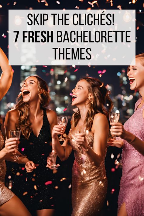 Uncommon Bachelorette Themes, Last Dance Bachelorette Party, Bachelorette Party Themes Summer, Bachelor Party Ideas For Bride, Bachlerotte Theme Ideas, Bachelorette Themes Outfits, Bachelorette Night Themes, At Home Bachelorette Party Ideas, Bachelorette Dress Up Themes