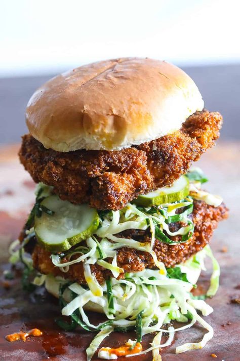 Nashville Hot Shrimp, Panko Crusted Shrimp, Ebi Katsu, Crusted Shrimp, Panko Crusted Chicken, Crab Sandwich, Shrimp Sandwich, Sandwhich Recipes, Panini Recipes