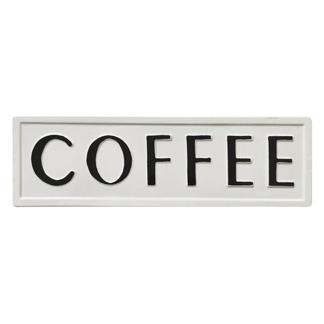 AM 20X6 COFFEESIGN Kitchen Metal Wall Art, Coffee Words, Outdoor Cushions Patio Furniture, Coffee Wall Decor, Coffee Wall, Patio Furniture Cushions, Bathroom Rugs And Mats, Word Signs, Kids Curtains