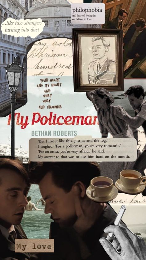 my policeman My Policeman Wallpaper Aesthetic, For A Policeman You Are Very Romantic, My Policeman Book Aesthetic, My Policeman Wallpaper, My Policeman Poster, My Policeman Aesthetic, My Policeman Book, Policeman Aesthetic, Hs Wallpapers