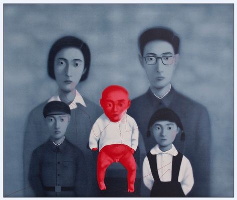 China’s Growing Collector Base Is Turning Chinese Contemporary Art Into A Major Blue-Chip Asset – YangGallery Sothebys Art, Chinese Contemporary Art, Contemporary Art Prints, All In The Family, Artwork Images, China Art, Limited Edition Art Print, Big Family, Art Auction