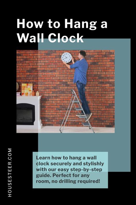 Learn how to hang a wall clock securely and stylishly with our easy step-by-step guide. Perfect for any room, no drilling required! How To Hang, Vintage Classics, Unique Materials, Easy Step, Step Guide, Innovation Design, Modern Minimalist, Minimalist Design, Timeless Elegance