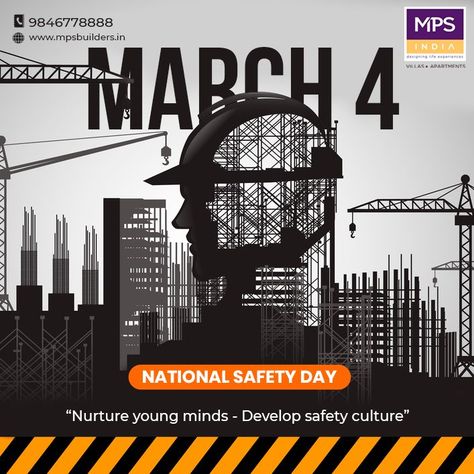 National Safety Day, National Safety, Corporate Identity, All Of Us, The First