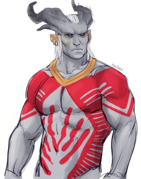 maltairs: “30mins doodle of the arishok, WHAT A DUDE i love him… i wish he was romancable ” Dragon Age Qunari, Dragon Age Games, Dragon Age 2, Fantasy Races, Dnd Art, Fantasy Male, High Fantasy, Dragon Age, Dnd Characters