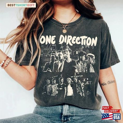 One Direction Band 1D Shirt Unisex Graphic Sweatshirt Classic Check more at https://besttshirtgift.com/product/one-direction-band-1d-shirt-unisex-graphic-sweatshirt-classic/ One Direction Shirt, One Direction Music, Music Country, Country Shirts, Color Charts, Unisex Tshirt, Gift For Men, Flat Surface, One Direction