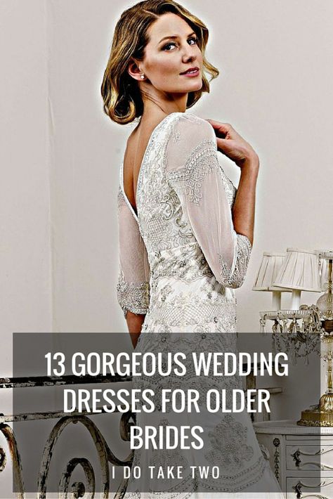 13 Gorgeous Wedding Dresses for Older Brides Second Marriage Dress, 2nd Marriage Wedding Dress, Wedding Dresses Second Marriage, Over 50 Wedding Dress, Older Bride Dresses, Wedding Dresses For Older Brides, Dresses For Older Brides, Older Bride Wedding Dress, 2nd Wedding Dresses