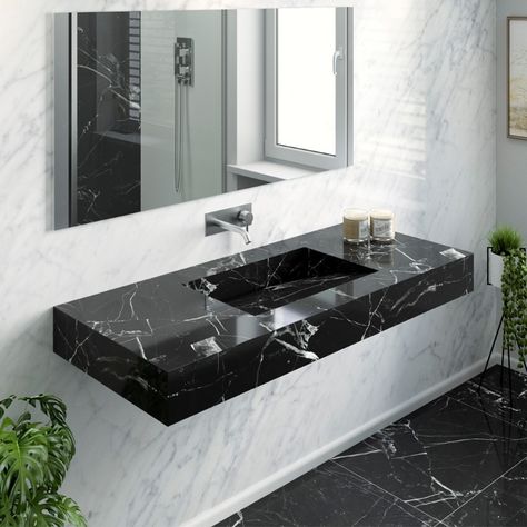 Authentic Marbre Carrara-Marquina
#bathroom #design #designideas #home #decorideas #diyhomedecor #homeimprovements #homedecor #diy #home #decor #VANITYUNITS #Luxury #innovation #new #Bespoke #marbre #dolom #carrara #marquina #authentic #premium Washbasin Ideas, Marble Washbasins, Marble Bathroom Sink, Black And White Bathroom, Marble Sink, Washbasin Design, Wall Mount Sink, Wall Mounted Sink, Luxury Marble