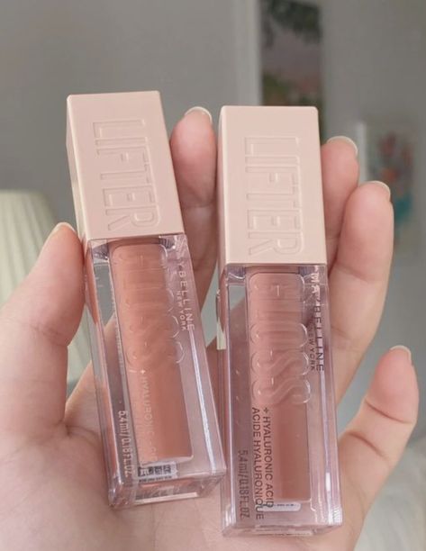 Xiaohongshu Makeup Products, Maybelline Lip Gloss, Maybelline Lifter Gloss, Maybelline Lifter, Make Up Kits, Lifter Gloss, Maybelline Lip, Makeup Accesories, Maybelline Makeup