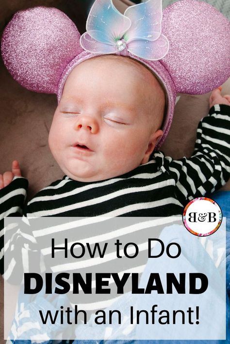 Planning on doing Disneyland with an infant? Just the idea of bringing babies to a huge amusement park can be stressful and overwhelming for the whole family. Read on for our 5 favorite hacks for keeping everyone happy when bringing a baby to the most Magical Place on Earth. Baby Packing List, 8 Month Baby, Disneyland Holidays, Disneyland Rides, Disneyland Planning, Disney Baby Clothes, 3 Month Old Baby, Family Disney Trip, Disneyland Tips