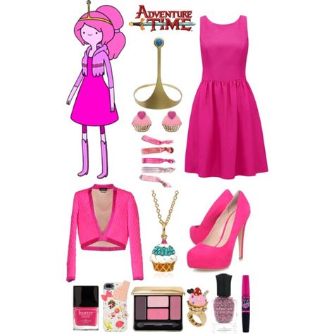 Princess Bubblegum Outfits, Princess Bubblegum Costumes, Bubblegum Adventure Time, Adventure Time Clothes, Adventure Time Cosplay, Geek Party, Disney Princess Fashion, Cute Couple Halloween Costumes, Princess Bubblegum