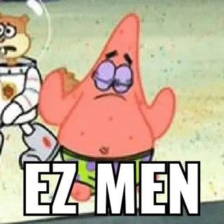 Patrick Memes Funny, Stiker Patrick Star, Patrick Star Cool, Stiker Patrik, Patrick Stiker, Stiker Patrick, Sticker Patrick, Meme Patrick, Patrick Star Meme