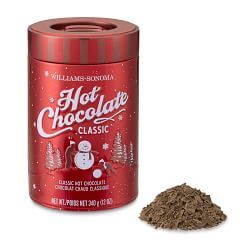 20% Off Hot Chocolate | Williams-Sonoma Williams Sonoma Inspired Recipes, Angelina Cafe, Gourmet Hot Chocolate, Salted Caramel Hot Chocolate, Classic Hot Chocolate, Cherry Coke Can, Hot Chocolate Milk, Vanilla Marshmallows, Foo Foo