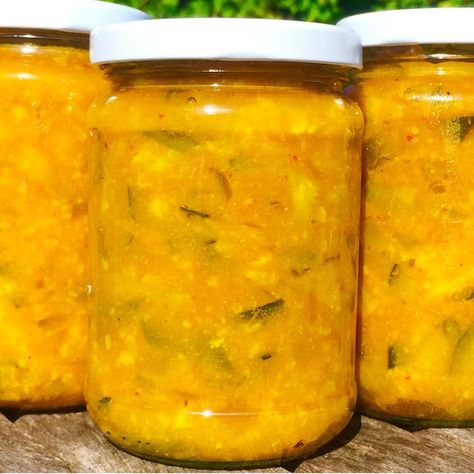 Mustard Pickle Recipe, Piccalilli Recipes, Recipe Cauliflower, Hot Mustard, Toad In The Hole, Vegetable Stock Cubes, Vegetable Recipe, Mustard Pickles, Canning Vegetables