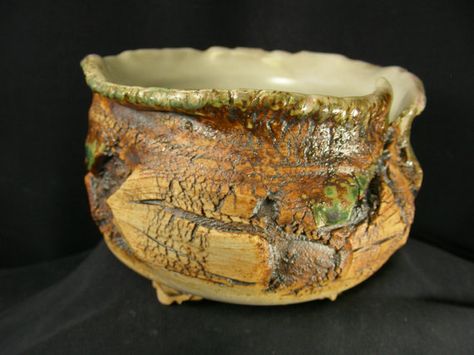 ChingWenArts Studio Pottery Bonsai Cactus Succulent Pot, Brown, Bottom With 7 Holes, PR1474 Cactus Pottery, Garden Ceramics, Handmade Pots, Artisan Pottery, Pottery Pot, Handmade Pot, Pottery Inspiration, Bonsai Pots, Display Stands