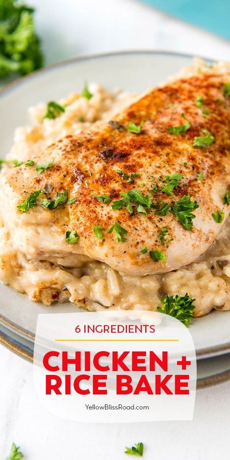 Boneless Chicken Breast Recipes Oven, Baked Skinless Chicken Breast, Mushroom Soup Chicken, Baked Boneless Skinless Chicken Breast, Oven Chicken And Rice, Baking Frozen Chicken, Rice Mushroom Soup, Baked Boneless Chicken Breast, Pan Chicken Breast