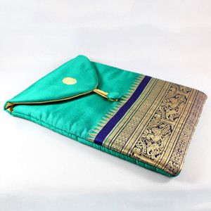 . Green Ipad, Reuse Old Clothes, Wedding Gift Pack, Potli Bag, Basic Sewing, Diy Bags Patterns, Potli Bags, Handcrafted Bags, Small Sewing Projects