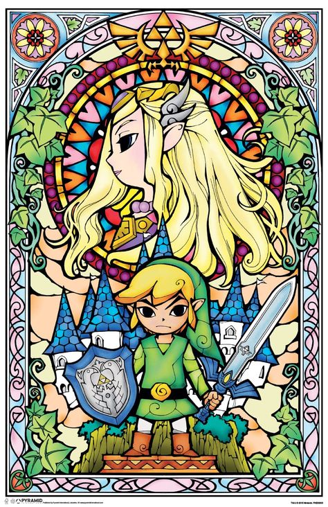 PRICES MAY VARY. Proudly made in the USA - Our Zelda officially licensed art game provide an awesome transformation for your spaces, the perfect choice to show off your official Nintendo wall decor. High quality - Printed on premium, acid-free paper for high resolution, this legend of zelda art print features an acrylic gel textured coating for longevity and stand strong against wear and time. Easy to hang - With 2 poster hangers included, this 11x17 Zelda poster frame is a breeze to set up. A p Glass Window Decals, Gaming Posters, Cool Wall Decor, Game Poster, 3d Shadow Box, Wind Waker, Wall Stickers Home Decor, Zelda Art, Twilight Princess