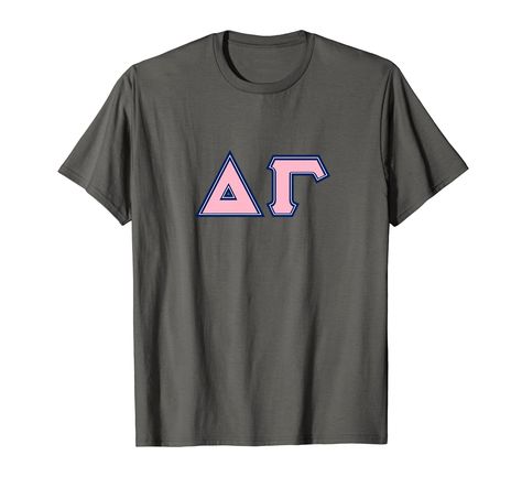 PRICES MAY VARY. Celebrate your Greek pride in style with our exclusive Delta Gamma Sorority apparel! This product proudly displays the DG emblem, showcasing your allegiance to your Sorority. This design is officially licensed so it's perfect to show off your loyalty to Delta Gamma. Whether you're hitting the campus, attending social events, or participating in Greek life activities, this is sure to turn heads and make a statement. Lightweight, Classic fit, Double-needle sleeve and bottom hem Delta Gamma Letters, Letters Sorority, Delta Gamma Sorority, Life Activities, Pink Letters, Big Little Reveal, Sorority Apparel, Delta Gamma, Pink Letter