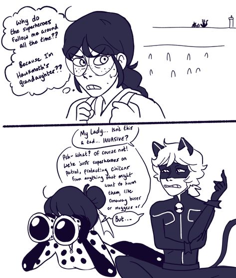 Ladybug And Chat Noir Comics, Mlb Comics Adrienette, Adrienette Family, Miraculous Ladybug Fan Art Comic, Maraculas Ladybug, Marichat Comic, Mlb Funny, Cat Walker, Miraculous Comic