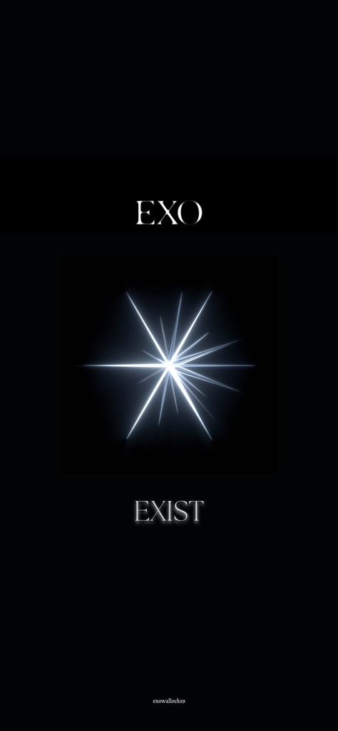 Exo Logo Wallpapers, Exo Exist, Exo Logo, Exo Wallpaper, Exo Lockscreen, Baekhyun, Exo, On Twitter, Twitter