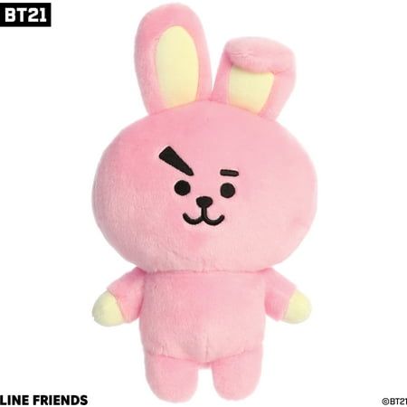 The Cooky plush stuffed toy will make a great addition to your kid's BT21 character collection, while couples can express their love by surprising their partner with a cute fluffy stuffed toy like the BT21 Plush doll. Stuffed toys help develop a child's social skills, speech, and creativity when enjoying imaginative playtime with family. Make it your kid's best pal when traveling, playing, and learning. Anyone will love to receive the cute stuffed toy from Aurora Lovable BT21 featuring one of th