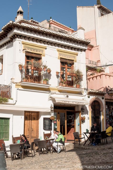 One Perfect Day in Granada Spain Andalusia by Sometimes Home #travel #photography #destination Spain Travel Outfits, Backpacking Spain, Casa Hobbit, Barcelona Spain Travel, Spain Aesthetic, Spain Photos, Spain Culture, Spain Photography, Spain Holidays