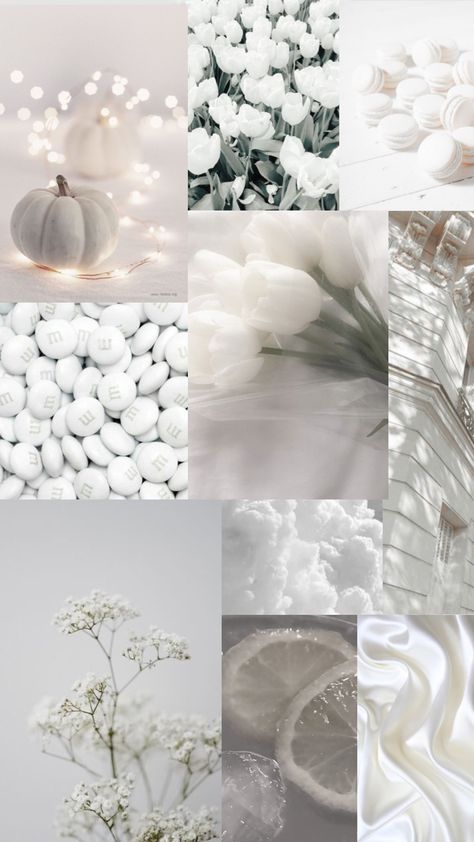 #white#aesthetic #collage #whiteaesthetic White Collage Aesthetic, White Aesthetic Collage, White Collages, Mood Board Fashion Inspiration, Collage Wallpapers, White Collage, Cute Pink Background, Fav Color, Collage Wallpaper