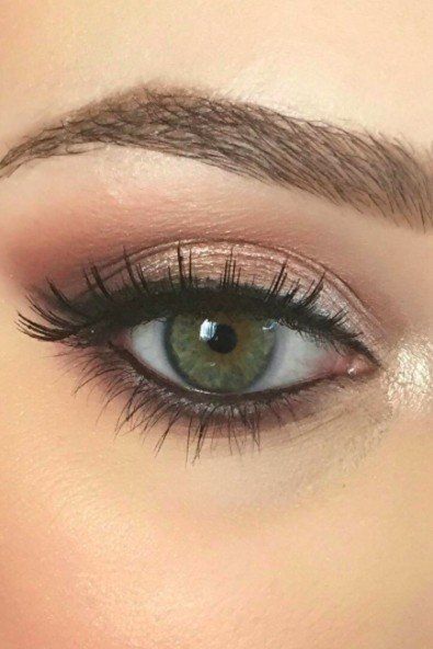 Blonde Hair Natural Makeup, Green Eyes Blonde Hair, Natural Makeup For Brown Eyes, Hazel Eye Makeup, Makeup Looks For Green Eyes, Girl With Green Eyes, Shadow Color, Prom Makeup Looks, Natural Makeup Tutorial