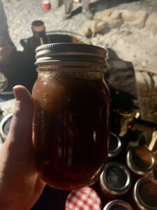 Old-Fashioned Kettle Apple Butter - The Farm at Spring Creek Canning Equipment, Homemade Teacher Gifts, Spending Time With Friends, Brown Apple, Farm Living, Cinnamon Oil, Time With Friends, Cinnamon Flavor, Farms Living