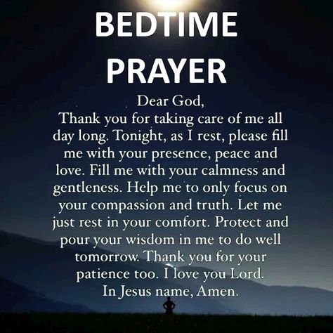 Goodnight Prayer, Prayer Before Sleep, Nighttime Prayer, Prayer To God, Goodnight Quotes Inspirational, Bedtime Prayers, Prayer For Husband, I Love You Lord, Blessed Night