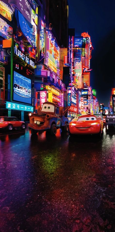 Lightning Mcqueen Wallpaper Iphone, Cars Wallpaper Disney, Couple Cars, Cars The Movie, Wallpaper Gamer, Car Movie, Disney Cars Wallpaper, Disney Cars Movie, Whats Wallpaper