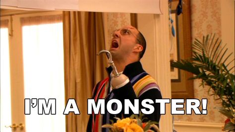 What I was expecting to see when I clicked "I'm a monster..." Arrested Development Buster, Arrested Development, Tv Show Quotes, Shows On Netflix, Best Shows Ever, Bones Funny, Desktop Wallpaper, Make Me Smile, I Laughed