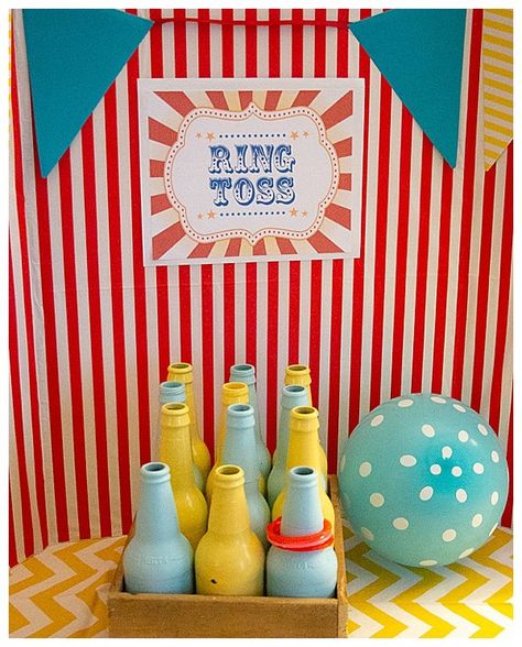 Twin Carnival Birthday, Carnival Birthday Theme, Circus First Birthday, Diy Carnival Games, Circus 1st Birthdays, Circus Birthday Party Theme, Carnival Birthday Party Theme, Diy Carnival, Circus Theme Party