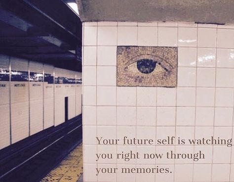 so good to be baad 💡 on Instagram: “your future self is watching you right know through your memories 💭 #uuareartinspiration” Quotes Future, Eyes Quotes Soul, Quote Of The Night, Quotes Inspirational Deep, Eye Quotes, Psy Art, Future Self, Deep Art, Feelings Words