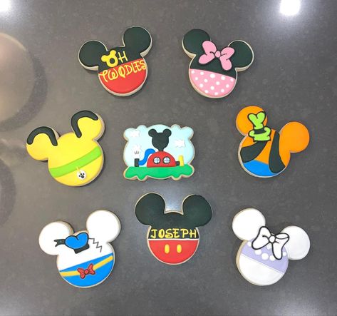 Twodles Birthday Cookies, Oh Twodles Birthday Cookies, Oh Twodles Cookies, Mickey Mouse Clubhouse Cookies, Mickey Mouse Desserts, Oh Twodles Birthday, Oh Twodles, Twodles Birthday, Mickey Mouse Clubhouse Birthday Party