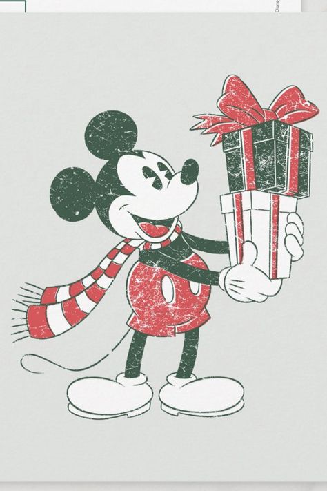 Yuletide Joy | Merry Christmas Mickey Postcard
Celebrate the holiday and your love of Mickey with this cute graphic featuring Mickey carrying Christmas gifts. Nail Christmas, Christmas Windows, Christmas Mickey, Disney Cards, Christmas Postcards, Christmas Disney, Disney Ornaments, Mickey Christmas, Mickey Mouse Christmas