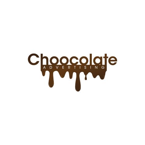 Chocolate Logo Design Ideas, Logo Cake Design, Chocolate Logo Design, Ice Cream Logo, Sweet Logo, Cupcake Logo, Chocolate Logo, Chocolate Fudge Frosting, Diy Crafts For Teens