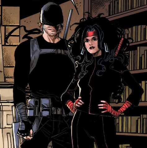 Daredevil And Elektra, Daredevil Elektra, Daredevil Art, Daredevil Comic, Elektra Natchios, Daredevil Matt Murdock, Defenders Marvel, Punisher Marvel, Matt Murdock