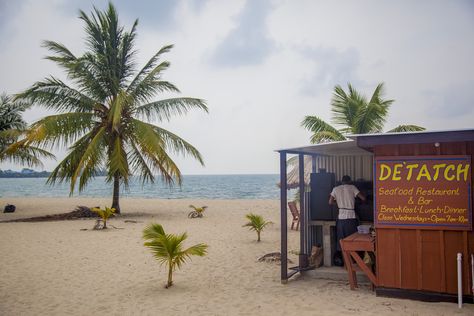 detatch placencia belize Placencia Belize, Open Air Restaurant, Maya Ruins, Belize Resorts, Local Beer, Golden Beach, Fun Places To Go, Great Restaurants, Best Places To Eat