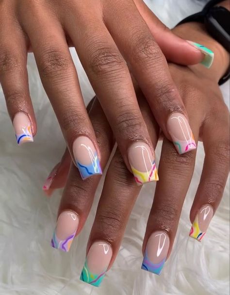 Shorts Nails Acrylic, Shorts Nails Ideas, Nail Makeover, Acrylic Nails Yellow, Shorts Nails, Cute Nail Colors, Spring Acrylic Nails, Fancy Nails Designs, Work Nails