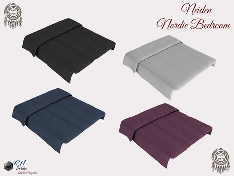 Sims 4 Bed Sheets, Sims 4 Cc Bed Sheets, Neiden Bed, Sims 4 Bed, Sims 4 Beds, Furniture Cc, Clothes Cc, Sims 4 Tsr, Sims 4 Traits