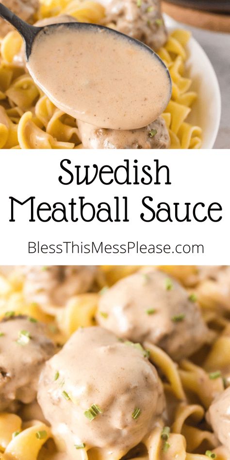 This creamy Swedish meatball sauce is rich in flavor, velvety in texture, and is super easy to make in just a few minutes with basic ingredients. Sauce For Swedish Meatballs Gravy, Homemade Swedish Meatball Sauce, Swedish Meatball Gravy Easy, Ikea Meatball Sauce Gravy, Sweetish Meatball Sauce Gravy, Ikea Swedish Meatball Sauce, Authentic Swedish Meatball Recipe, Swedish Meatball Sauce Recipe Easy, Swedish Meatball Gravy Recipe