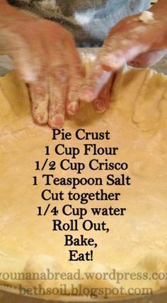 The Best Pie Crust, Best Pie Crust, Best Pie Crust Recipe, Weight Watcher Desserts, Homemade Pie Crust, Homemade Pie Crust Recipe, Easy Pie Crust, Pie Crust Recipe, Perfect Pie Crust