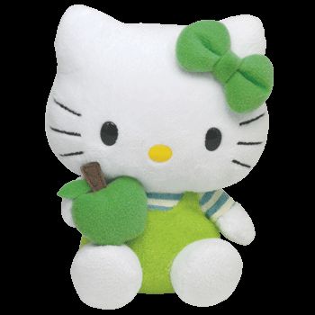 green apple hello kitty Baby Hello Kitty, Png Pack, Hello Kitty Toys, Hello Kitty Themes, Miss Kitty, Green Theme, Hello Kitty Plush, Hello Kitty Collection, Beanie Baby