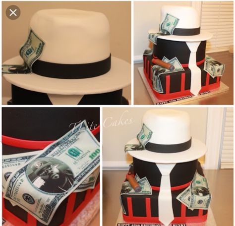 Harlem.Nights Cake Harlem Nights Cake, Harlem Nights Theme Party, Harlem Nights Theme, 1920 Party, Money Party, Harlem Nights, Mystery Party, Theme Parties, 50th Birthday Party