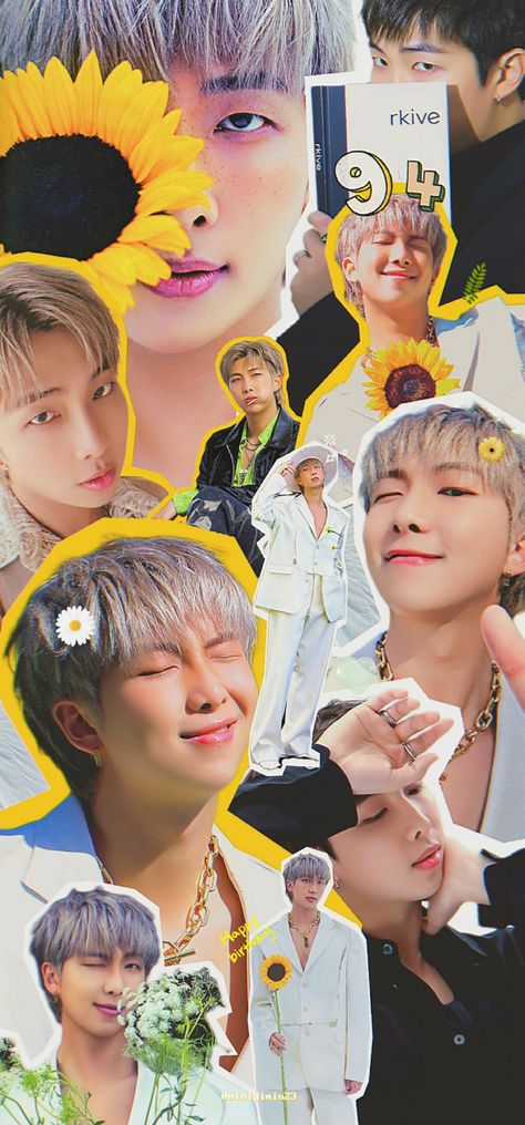 #rm #namjoon #rmbdaywallpaper Leader Bts, J Pop, Best Kpop, Funny Wallpaper, Bts Lockscreen, Rap Monster, Kpop Wallpaper, Bts Fanart, Foto Bts