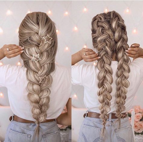 easy french braid tutorials you can do on yourself Hairstyles For Beginners, Easy French Braid, French Braids Tutorial, Braid Hairstyle Ideas, Blonde Hair Tan Skin, Hair Tan Skin, Tan Skin Blonde Hair, Hairstyles Girl, Long Hair Ideas