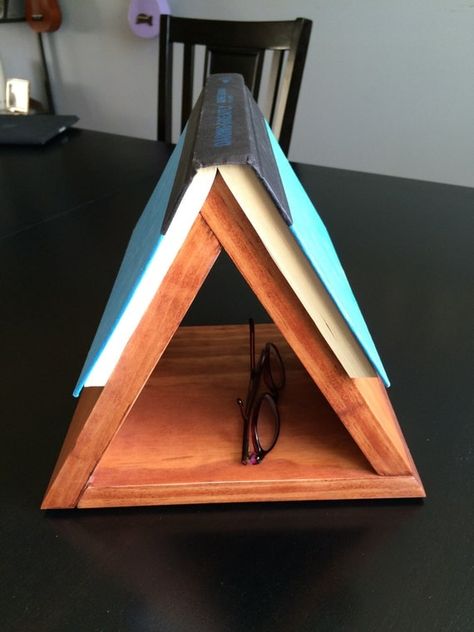 Book Wedge, Bookmark Stand, Diy Book Holder, Diy Book Stand, Book Rest, Book Holder Stand, Miter Saws, Book Stand, Book Holders