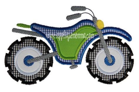 dirt bike - applique Applique Quilting, Baby Sewing Projects, Boy Quilts, Machine Embroidery Applique, Bike Art, Embroidery Patches, Applique Patterns, Applique Quilts, Quilt Patterns Free